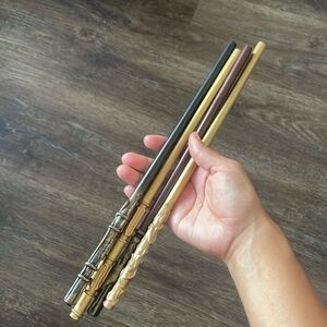 Harry Potter set of 4 wands